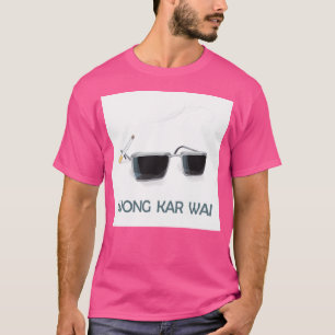 Wong Kar Wai Zonnebrillen en sigaretten T-shirt