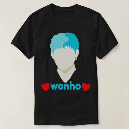 Wonho Liefde Fan Club Fandom T-shirt (Design voorkant)
