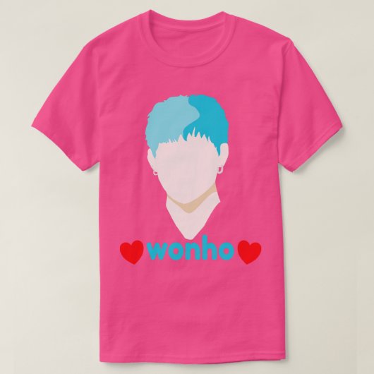 Wonho Liefde Fan Club Fandom T-shirt (Design voorkant)