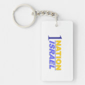 WONI - 1NationIsrael Sleutelhanger (Voorkant)