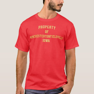 Woning van Winchestertonfieldville Iowa T-shirt