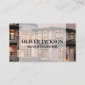 Woning Vastgoed Achtergrond Visitekaartje (Voorkant)