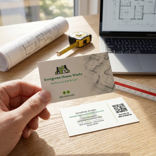 Woningbouw | GreenLight Drafter Visitekaartje
