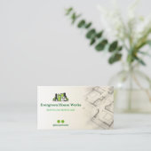 Woningbouw | GreenLight Drafter Visitekaartje (Staand voorkant)