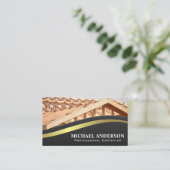 woningbouw | hoofdaannemer visitekaartje (Staand voorkant)