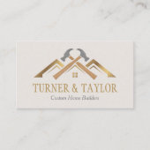 woningbouwrenovatieaannemer visitekaartje (Voorkant)