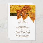 WoningdiamantRECEPT met valbladeren Kaart (Voorkant / Achterkant)