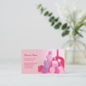 Woningdienst voor de bewaring van woningen visitekaartje (Staand voorkant)