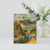 Woningen bij auvers briefkaart (Staand voorkant)