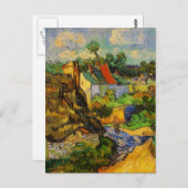 Woningen bij auvers briefkaart (Voorkant / Achterkant)