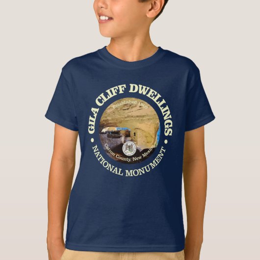 Woningen Gila Cliff (NM) T-shirt (Voorkant)