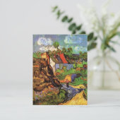 Woningen in Auvers door Vincent van Gogh (Staand voorkant)