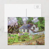Woningen in Auvers door Vincent van Gogh Briefkaart (Voorkant / Achterkant)