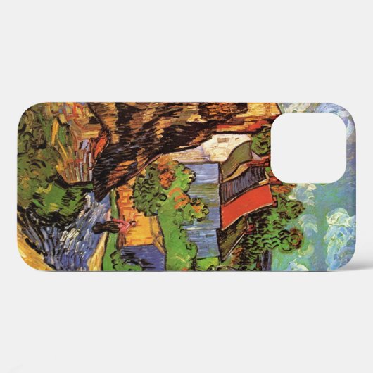Woningen in Auvers door Vincent van Gogh Case-Mate iPhone Case (Achterkant (horizontaal))