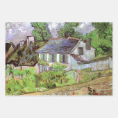 Woningen in Auvers door Vincent van Gogh Inpakpapier Vel (Voorkant)