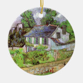 Woningen in Auvers door Vincent van Gogh Keramisch Ornament (Voorkant)