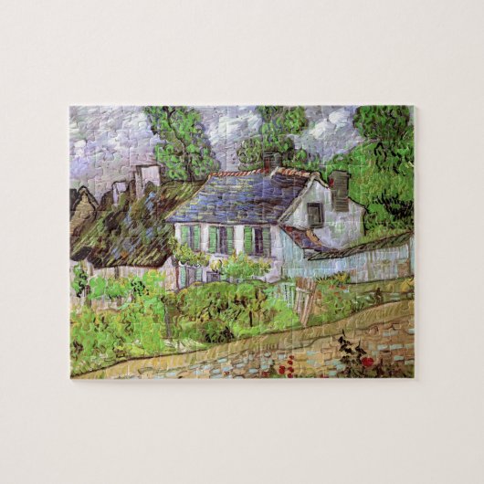 Woningen in Auvers door Vincent van Gogh Legpuzzel (Horizontaal)