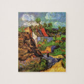 Woningen in Auvers door Vincent van Gogh Legpuzzel (Verticaal)