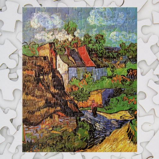 Woningen in Auvers door Vincent van Gogh Legpuzzel