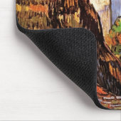 Woningen in Auvers door Vincent van Gogh Muismat (Hoek)