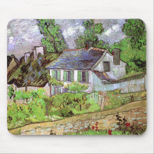 Woningen in Auvers door Vincent van Gogh Muismat