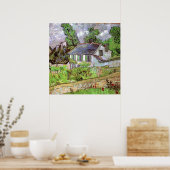 Woningen in Auvers door Vincent van Gogh Poster (Keuken)