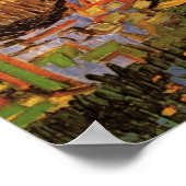 Woningen in Auvers door Vincent van Gogh Poster (Hoek)