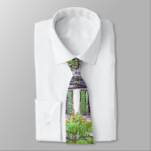 Woningen in Auvers door Vincent van Gogh Stropdas (Gebonden)