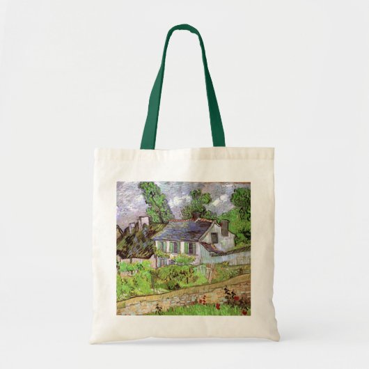 Woningen in Auvers door Vincent van Gogh Tote Bag (Voorkant)