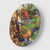 Woningen in Auvers, fijne kunst van Vincent van Go Grote Klok (Hoek)