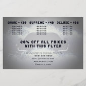 Woninggolven voor auto's flyer (Achterkant)