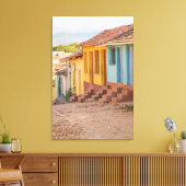 Woninghuizen, Trinidad, Cuba Canvas Afdruk (Insitu (Woonkamer))