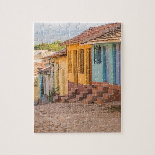 Woninghuizen, Trinidad, Cuba Legpuzzel (Verticaal)