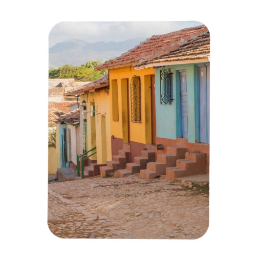 Woninghuizen, Trinidad, Cuba Magneet (Verticaal)