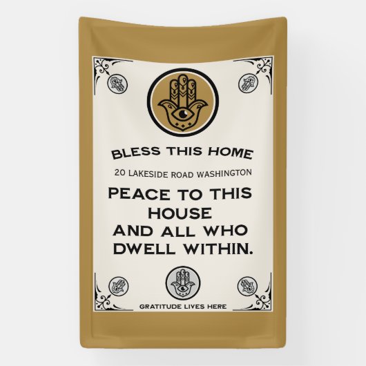 Woninginzegening spandoek (Verticaal)