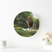 Woningleien in Oerwoud Realistisch kunstwerk voor Grote Klok (Huis)