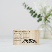 woningrenovatie | hoofdaannemer visitekaartje (Staand voorkant)