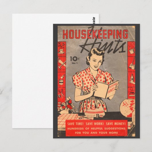 Woningstippen 10 cent Briefkaart (Voorkant / Achterkant)