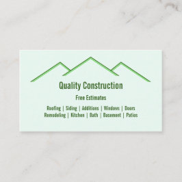 Woningverbouwing / Bouw Visitekaartje