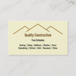 Woningverbouwing / Bouw Visitekaartje