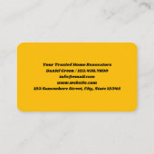 🏠︎ Woningverbouwing Visitekaartje (Achterkant)