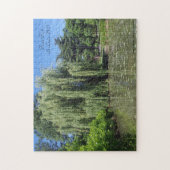 Woningvrij op Pond Forest Park Missouri Legpuzzel (Verticaal)