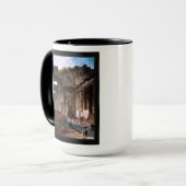 Woningvrouwen in een Romeinse weg Mok (Voorkant links)