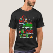 Woningwagens voor kerstmis Winter B T-shirt (Voorkant)