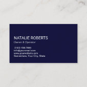 Woningwaterdebiet Woninghandhavingsmarine Visitekaartje (Achterkant)