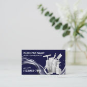 Woningwaterdebiet Woninghandhavingsmarine Visitekaartje (Staand voorkant)