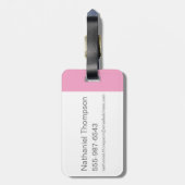 Wonka Bar Logo Bagagelabel (Achterkant verticaal)