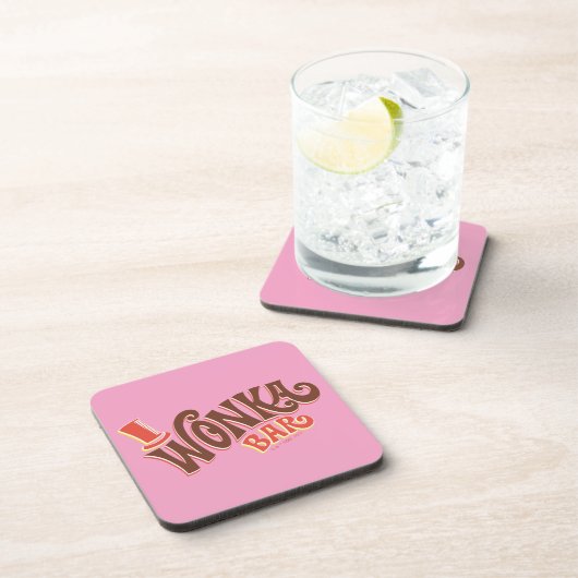 Wonka Bar Logo Bier Onderzetter (Rechterzijde)