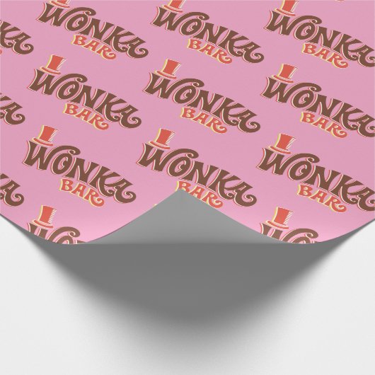 Wonka Bar Logo Cadeaupapier (Hoek)