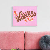 Wonka Bar Logo Canvas Afdruk (Insitu (Woonkamer))